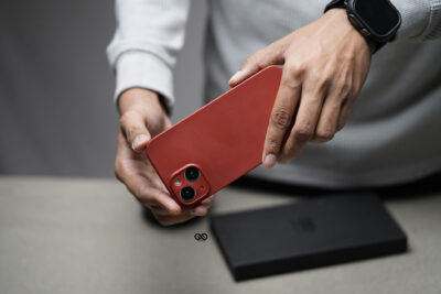Red Ultra Thin Case for iPhone 14