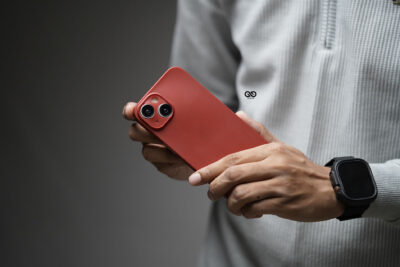 Red Ultra Thin Case for iPhone 14