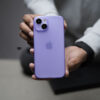Purple Ultra Thin Slim Case for iPhone 14