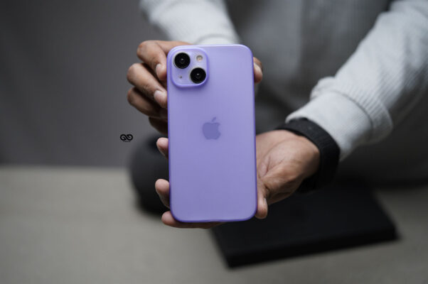 Purple Ultra Thin Slim Case for iPhone 14