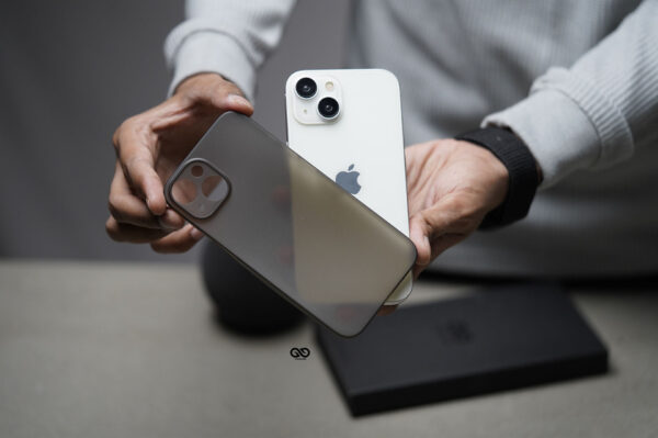 Gradient Black Ultra Thin Case for iPhone 14