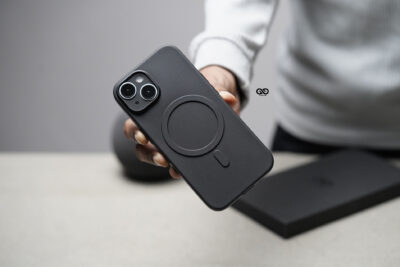 Dark Black Magsafe Ultra Thin Case For iPhone 15/15Pro