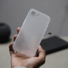 Frosted White Ultra Thin Case for iPhone 16e