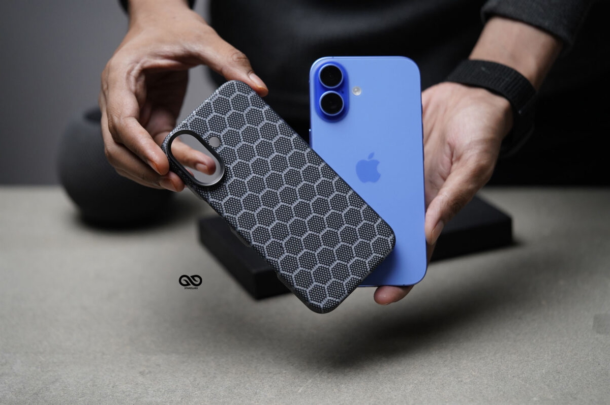 Magsafe Devil Comb Real Aramid Carbon Fiber Case For iPhone 16