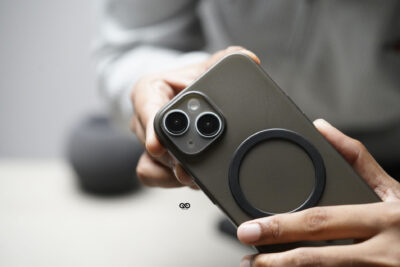 Gradient Black Magsafe Ultra Thin Case For iPhone 15Plus/15ProMax