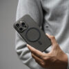 Gradient Black Magsafe Ultra Thin Case For iPhone 15Plus/15ProMax