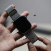 Personalized Magnetic metal loop strap for Apple Watch 42MM 41MM 40MM Series 4 5 6 7 8 9 10 11 SE SE 2 Gen