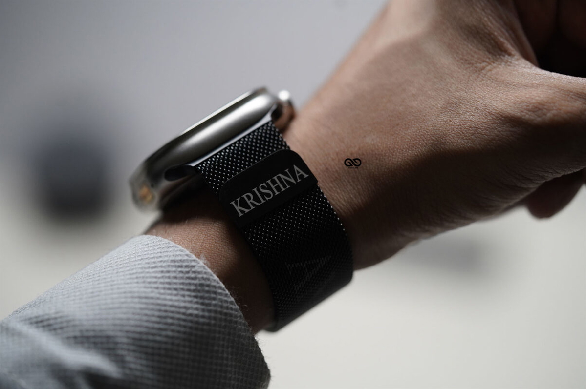 Personalized Milanese Magnetic Metal Loop For Apple Watch 49 (Series Ultra/Ultra 2/Ultra 3)