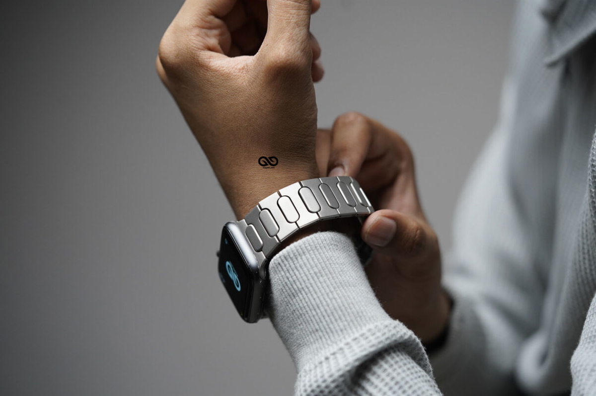 Titanium Edition Band 2.0 For Apple Watch 44MM 45MM 46MM Series 4 5 6 7 8 9 10 11 (SE 2 3 Gen)