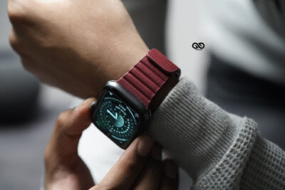 Wine Red Magnetic Leather Loop for Apple Watch 42MM 41MM 40MM Series 4 5 6 7 8 9 10 11 SE SE 2 Gen 10 Wine Red Magnetic Leather Loop for Apple Watch 42MM 41MM 40MM Series 4 5 6 7 8 9 10 11 SE SE 2 Gen