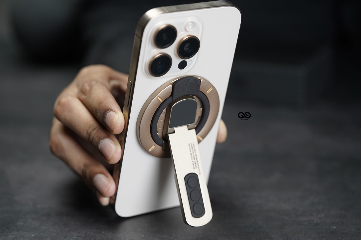 360 Degree Rotating Magnetic Ring Holder with Kickstand Feature 7 360 Degree Rotating Magnetic Ring Holder with Kickstand Feature - Image 7
