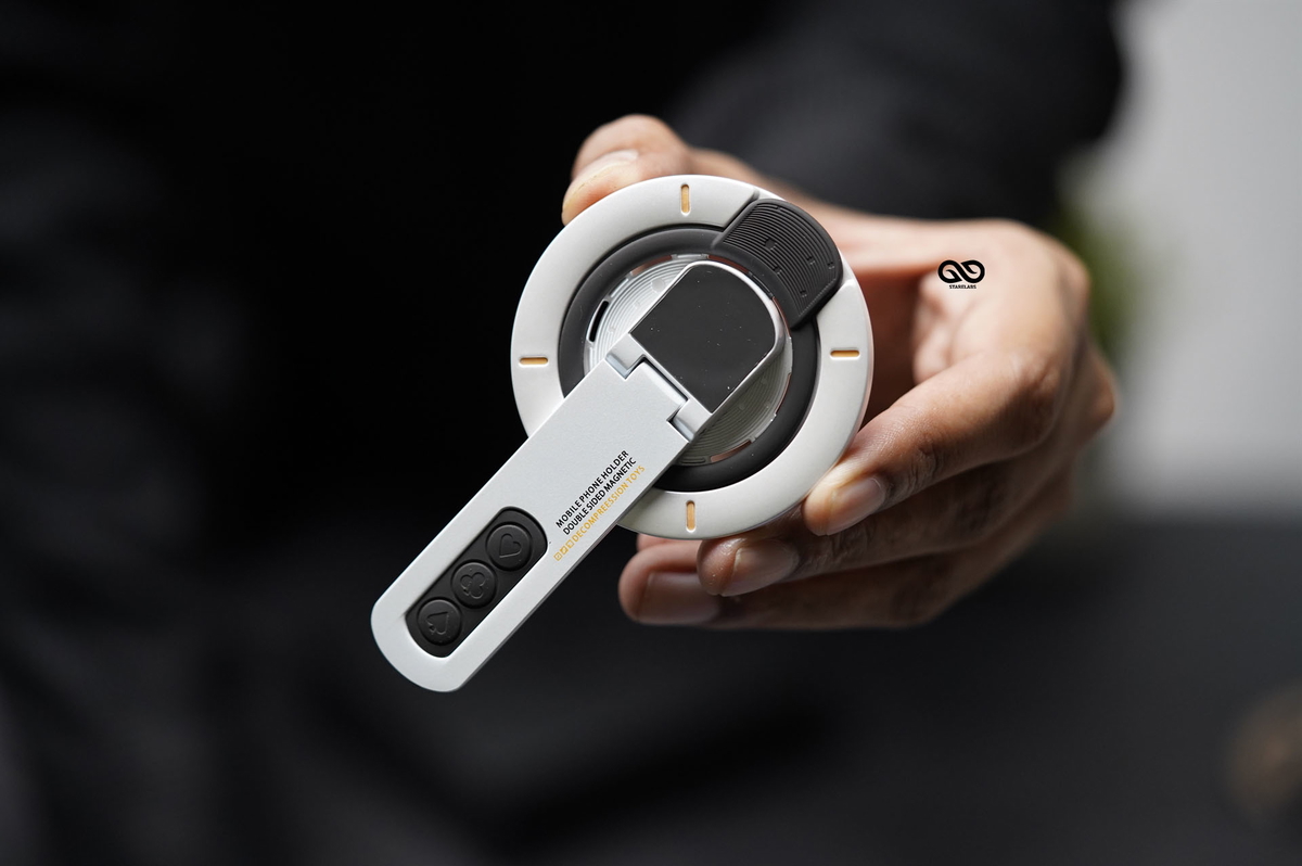 360 Degree Rotating Magnetic Ring Holder with Kickstand Feature 22 360 Degree Rotating Magnetic Ring Holder with Kickstand Feature - Image 22
