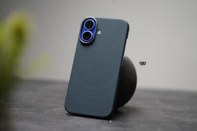 Magsafe Polar Blue Real Aramid Carbon Fiber Case For iPhone 16