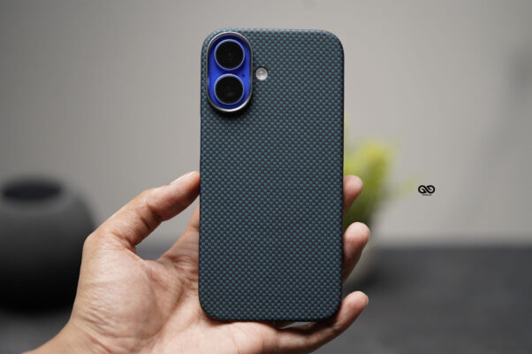 Magsafe Polar Blue Real Aramid Carbon Fiber Case For iPhone 16