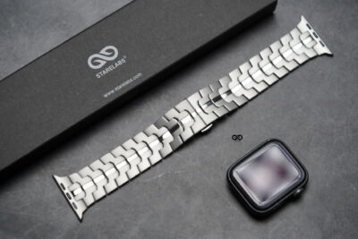 Titanium/Silver Link Chain Strap For Apple Watch 44MM 45MM 46MM Series 4 5 6 7 8 9 10 11 (SE 2 3 Gen) 8 Titanium/Silver Link Chain Strap For Apple Watch 44MM 45MM 46MM Series 4 5 6 7 8 9 10 11 (SE 2 3 Gen)