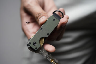 Compact Metallic Key Organizer