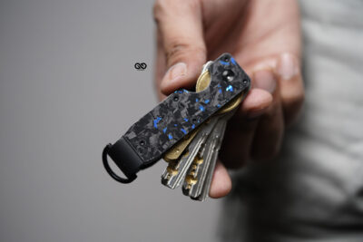 Compact Metallic Key Organizer