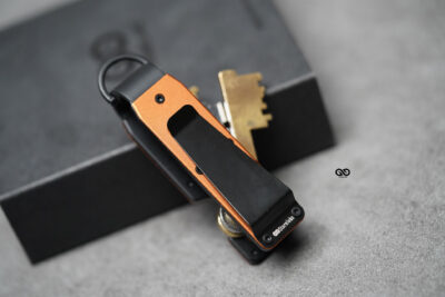 Compact Metallic Key Organizer