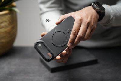 Dark Black Magsafe Ultra Thin Case For iPhone Air/17 Pro/17 Pro Max (Camera Cutout)