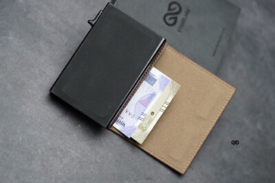 Essential Vegan Leather Card and Cash Holder