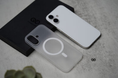 Frosted White Magsafe Ultra Thin Case For iPhone Air/17 (Without Camera Cutout)