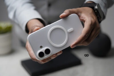 Frosted White Magsafe Ultra Thin Case For iPhone Air/17 (Without Camera Cutout)