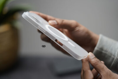 Frosted White Magsafe Ultra Thin Case For iPhone Air/17 (Without Camera Cutout)