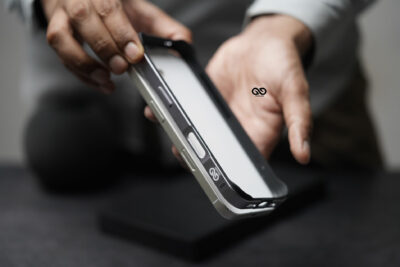 Lavender Fiber Bumper for iPhone 17 (Bumper, not a Case)