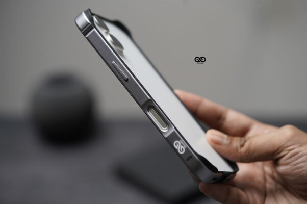 Lavender Fiber Bumper for iPhone 17 (Bumper, not a Case)