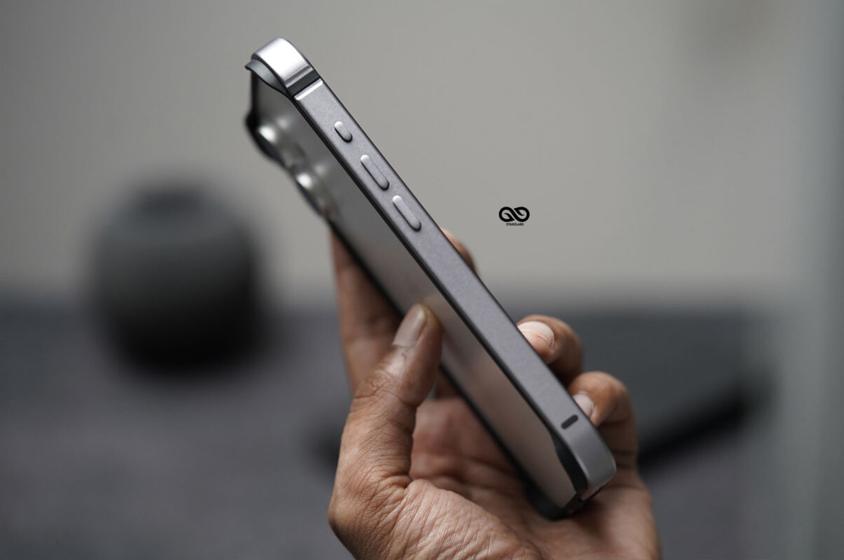 Lavender Fiber Bumper for iPhone 17 (Bumper, not a Case)