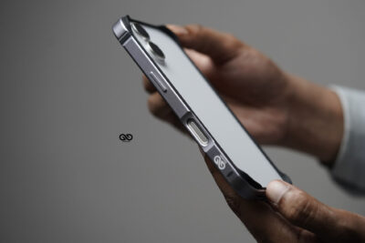 Lavender Fiber Bumper for iPhone 17 (Bumper, not a Case)