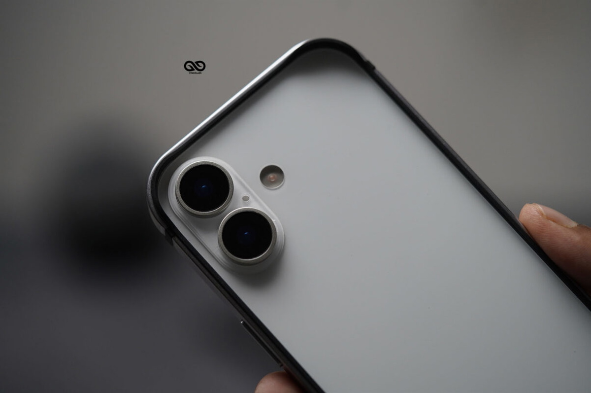 Lavender Fiber Bumper for iPhone 17 (Bumper, not a Case)