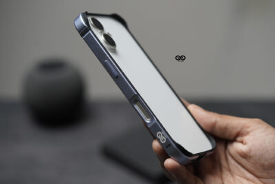 Mist Blue Fiber Bumper for iPhone 17 (Bumper, not a Case) 21 Mist Blue Fiber Bumper for iPhone 17 (Bumper, not a Case)