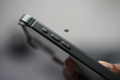 Space Grey Fiber Bumper for iPhone 17 (Bumper, not a Case)