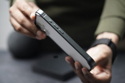 Space Grey Fiber Bumper for iPhone 17 (Bumper, not a Case)