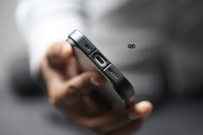 Space Grey Fiber Bumper for iPhone 17 (Bumper, not a Case)