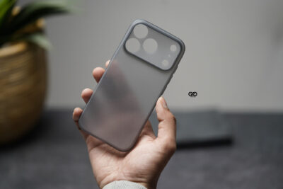 Space Grey Ultra Thin Case For iPhone Air/17 Pro/17 Pro Max (Camera Cutout)