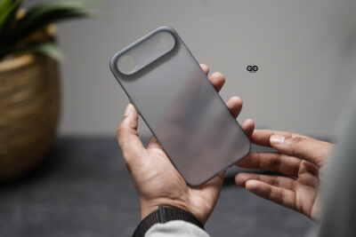 Space Grey Ultra Thin Case For iPhone Air/17 Pro/17 Pro Max (Camera Cutout)
