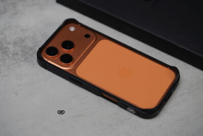 Black Fiber Bumper for iPhone 17 Pro Max (Bumper, not a Case)