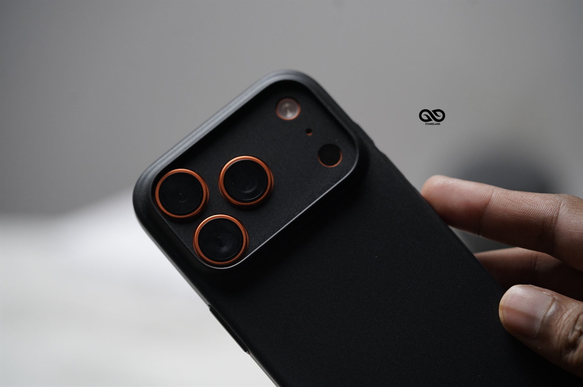 Dark Black Ultra Thin Case For iPhone Air/17 Pro/17 Pro Max (Camera Cutout) 12 Dark Black Ultra Thin Case For iPhone Air/17 Pro/17 Pro Max (Camera Cutout) - Image 12