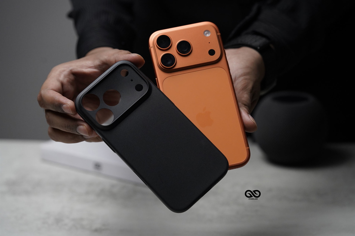 Dark Black Ultra Thin Case For iPhone Air/17 Pro/17 Pro Max (Camera Cutout) 11 Dark Black Ultra Thin Case For iPhone Air/17 Pro/17 Pro Max (Camera Cutout) - Image 11