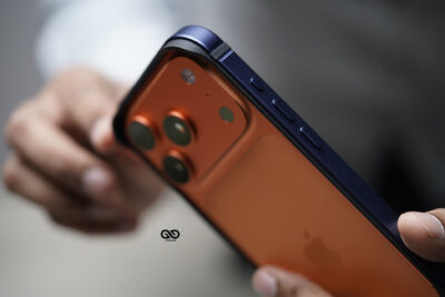 Deep Blue Fiber Bumper for iPhone 17 Pro (Bumper, not a Case)