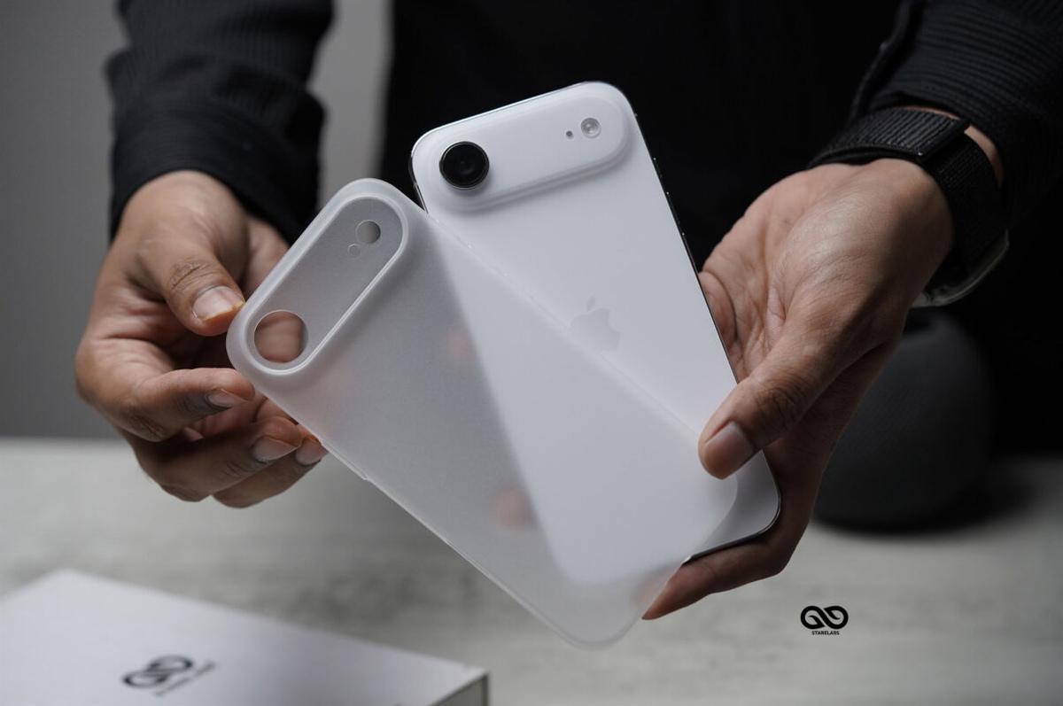 Frosted White Ultra Thin Case For iPhone Air/17 Pro/17 Pro Max (Camera Cutout)