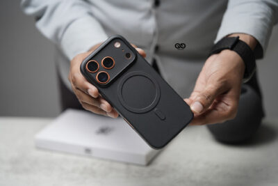 Dark Black Magsafe Ultra Thin Case For iPhone Air/17 Pro/17 Pro Max (Camera Cutout)