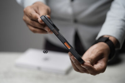 Dark Black Magsafe Ultra Thin Case For iPhone Air/17 Pro/17 Pro Max (Camera Cutout)