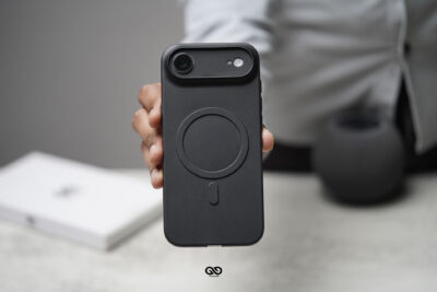 Dark Black Magsafe Ultra Thin Case For iPhone Air/17 Pro/17 Pro Max (Camera Cutout)