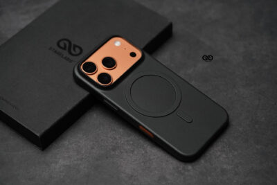 Dark Black Magsafe Ultra Thin Case For iPhone Air/17/17 Pro/17 Pro Max. (Without Camera Cutout)