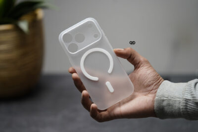 Frosted White Magsafe Ultra Thin Case For iPhone 17 Pro/17 Pro Max