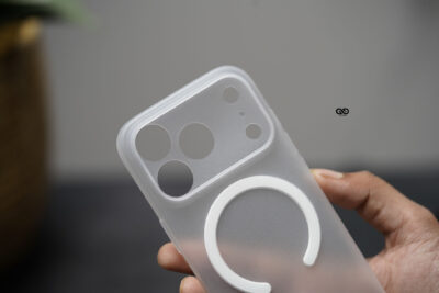 Frosted White Magsafe Ultra Thin Case For iPhone 17 Pro/17 Pro Max