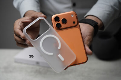 Frosted White Magsafe Ultra Thin Case For iPhone 17 Pro/17 Pro Max